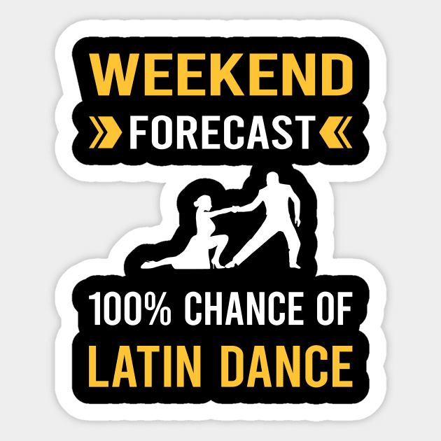 Weekend Forecast Latin Dance Dancing Dancer Sticker by Good Day